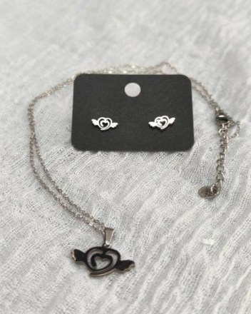 23  σετ κολιε σκουλαρικια ΚΑΡΔΙΑ ΦΤΕΡΑ (1)